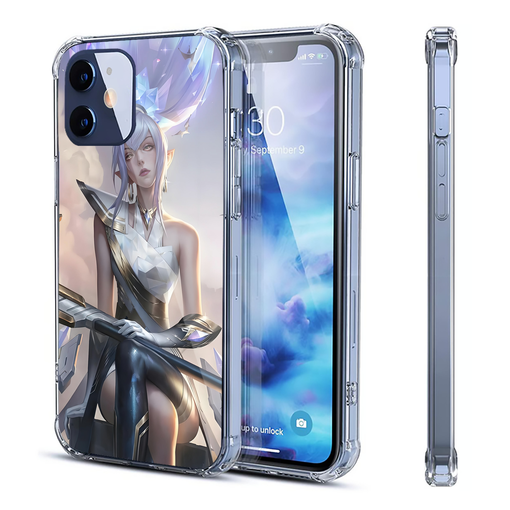 （画像用） リーグ・オブ・レジェンド League of Legends LOL 【iPhone 12シリーズ対応】透明スマホケース（クリアソフトケース）